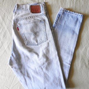 Levi's 501s Selvedge White Oak Cone Denim Jeans